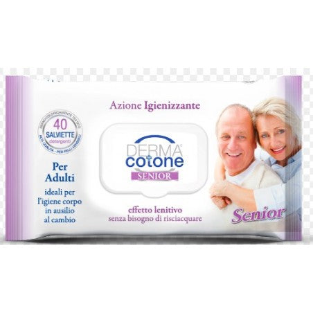 Dermacotone Salviettine Senior x40pz