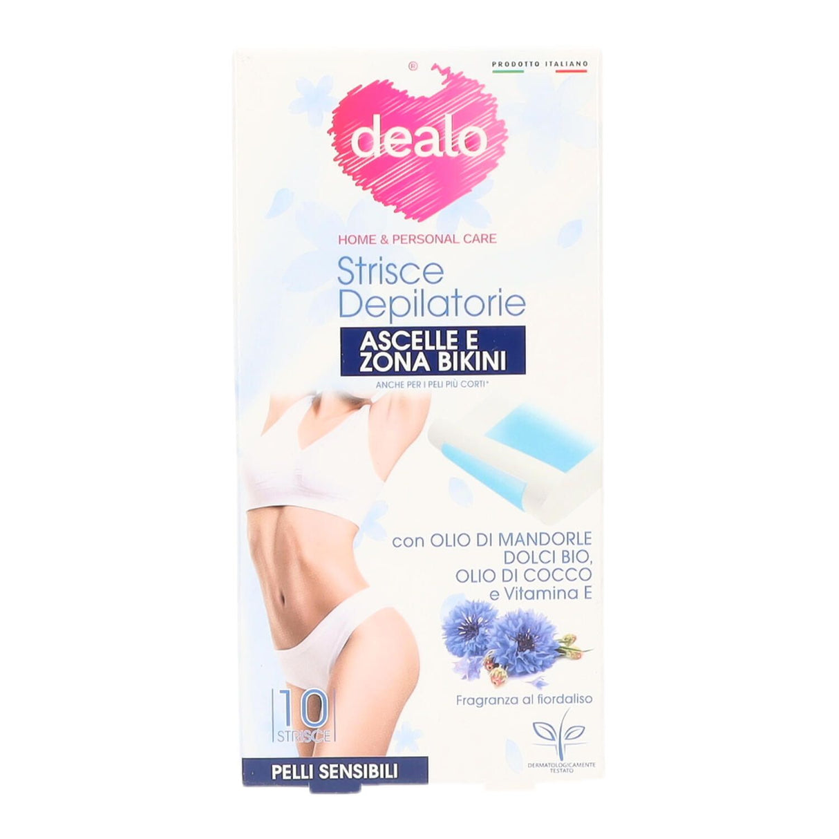 Dealo Strisce Depilatorie x10pz Ascelle & Bikini