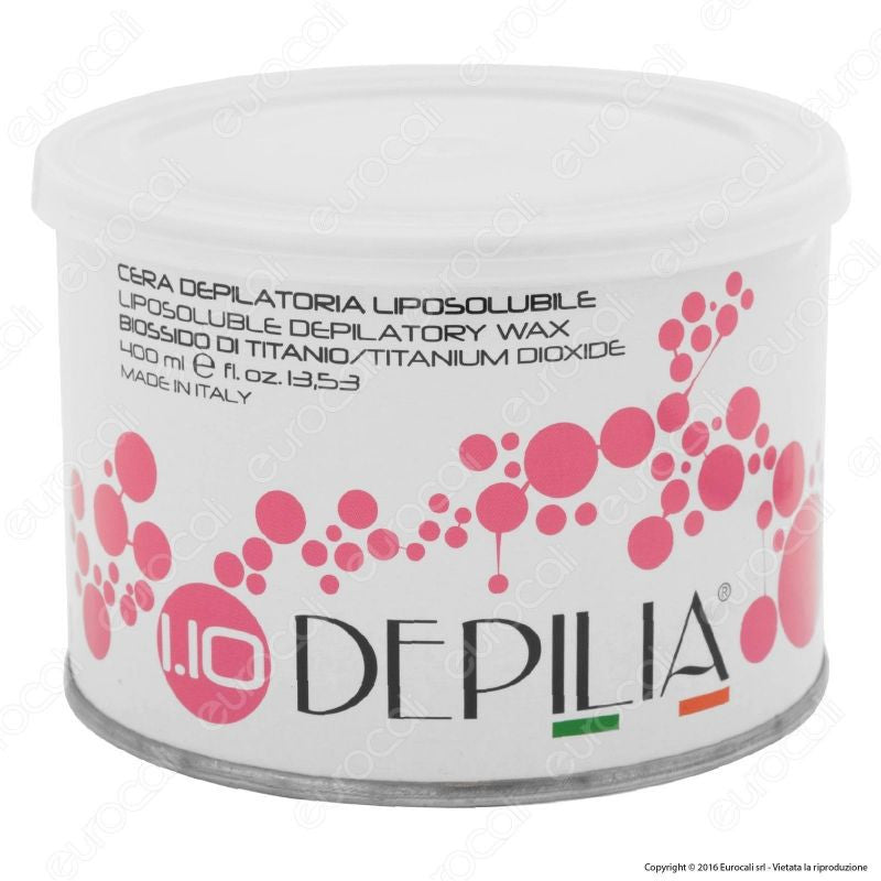 Depilia Cera Lipo Barattolo Titanio 400ml