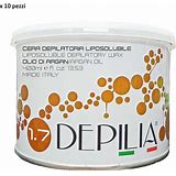 Depilia Cera Lipo Barattolo Olio D'Argan 400ml