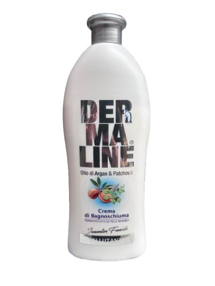 Derma Line Crema di Bagnoschiuma 650ml Olio D'Argan & Patchouly