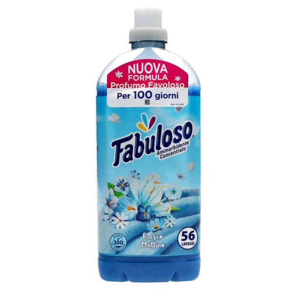 Fabuloso Ammorbidente Concentrato Fresco Mattino 1,250 Lt