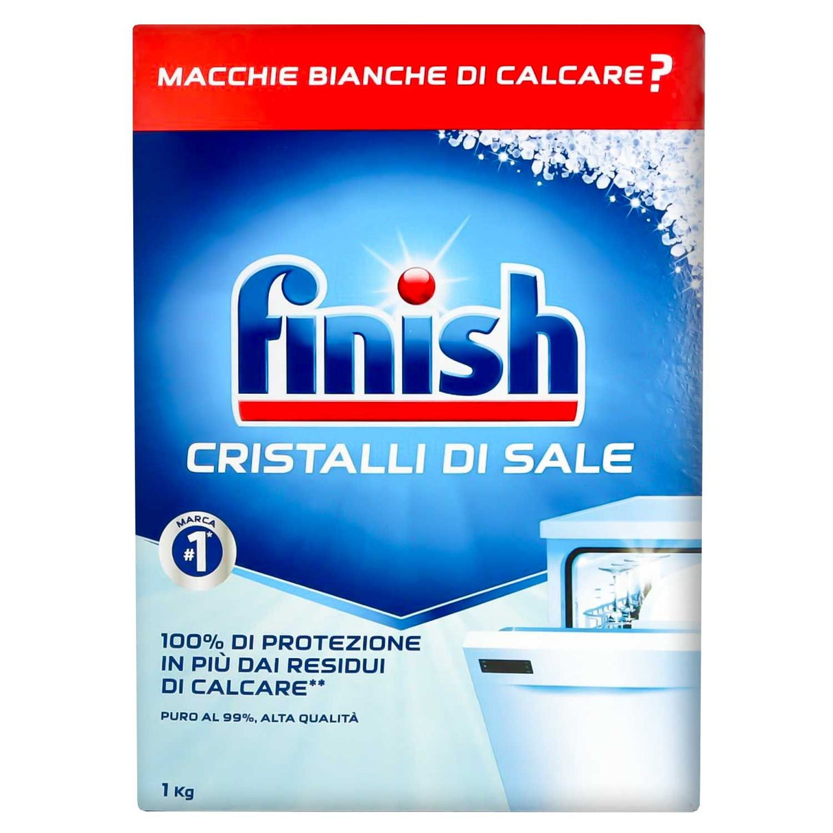 Finish Cristalli Di Sale Lavastoviglie 1Kg