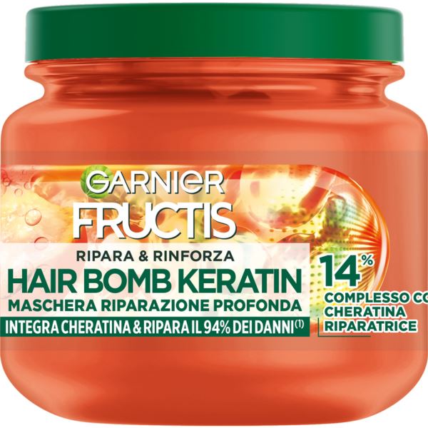 Fructis Maschera 320ml Ripara&Rinforza