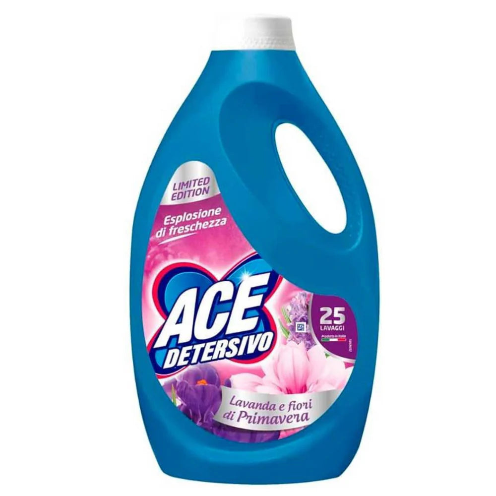 Ace Liquido Lavatrice 27lavaggi Elisir Di Lavanda