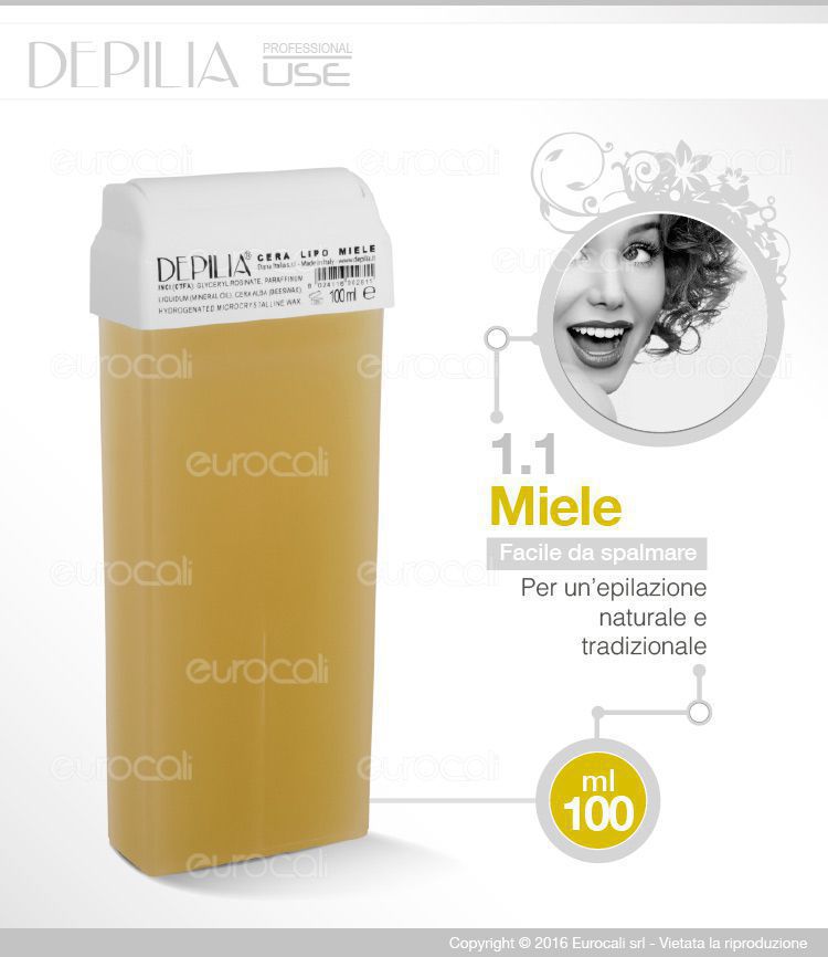 Depilia Cera Lipo Roll-On Miele