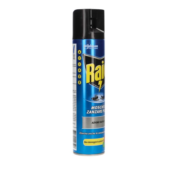Raid Insetticida Spray Mosche & Zanzare 400ml  Italiano