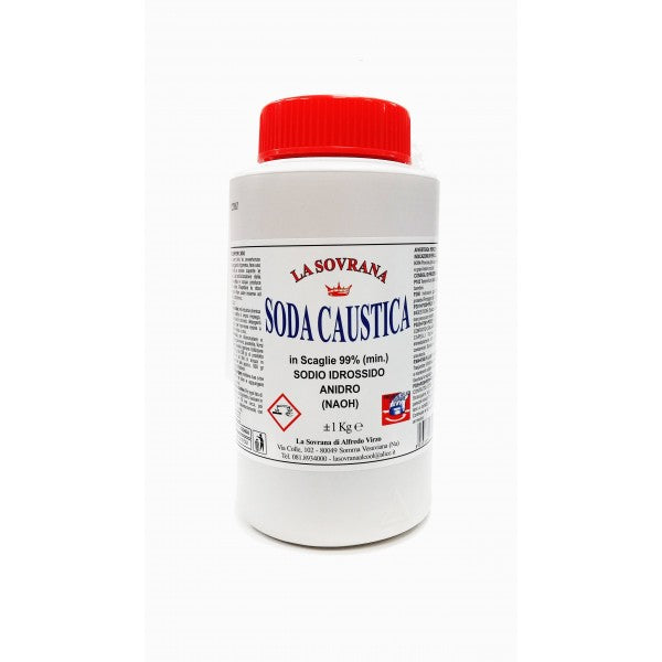 La Sovrana Soda Caustica 1Kg In Scaglie