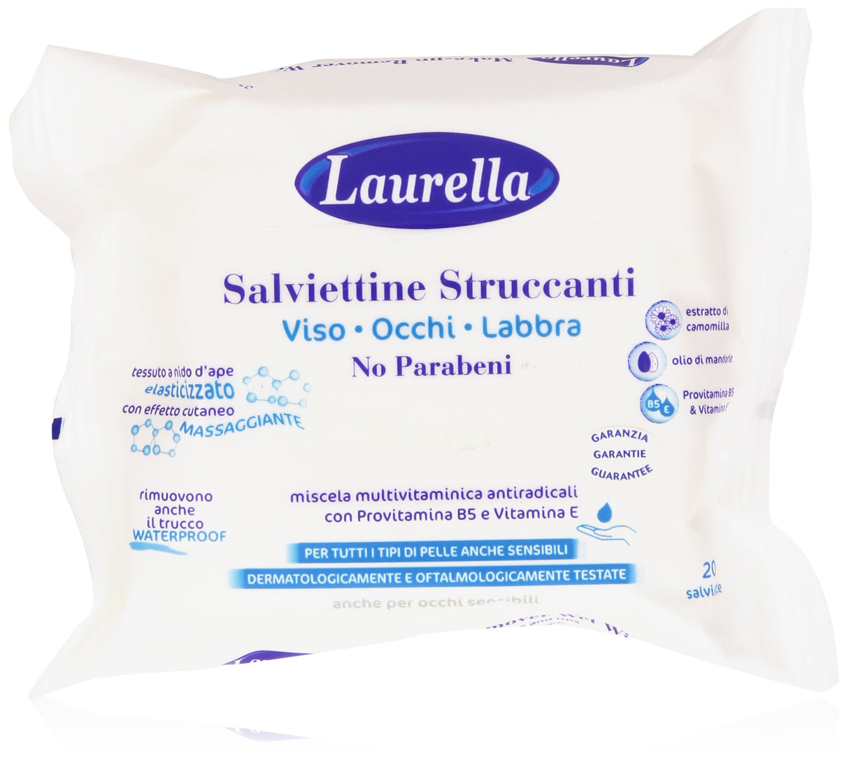 Laurella Salviettine struccanti x20pz