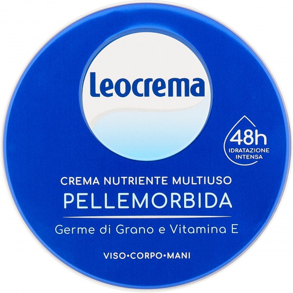 Leocrema Crema Vaso 150ml Blu Pelle Morbida