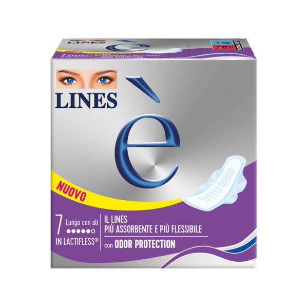 Lines E' Lungo con Ali Viola Scuro