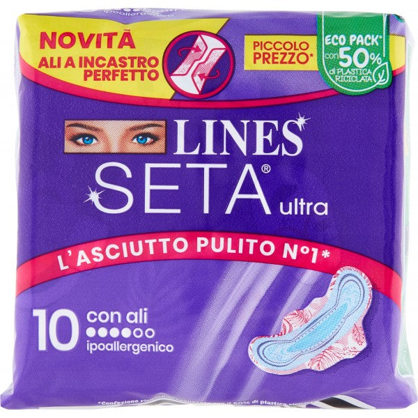 Lines Seta Ultra Viola Chiaro