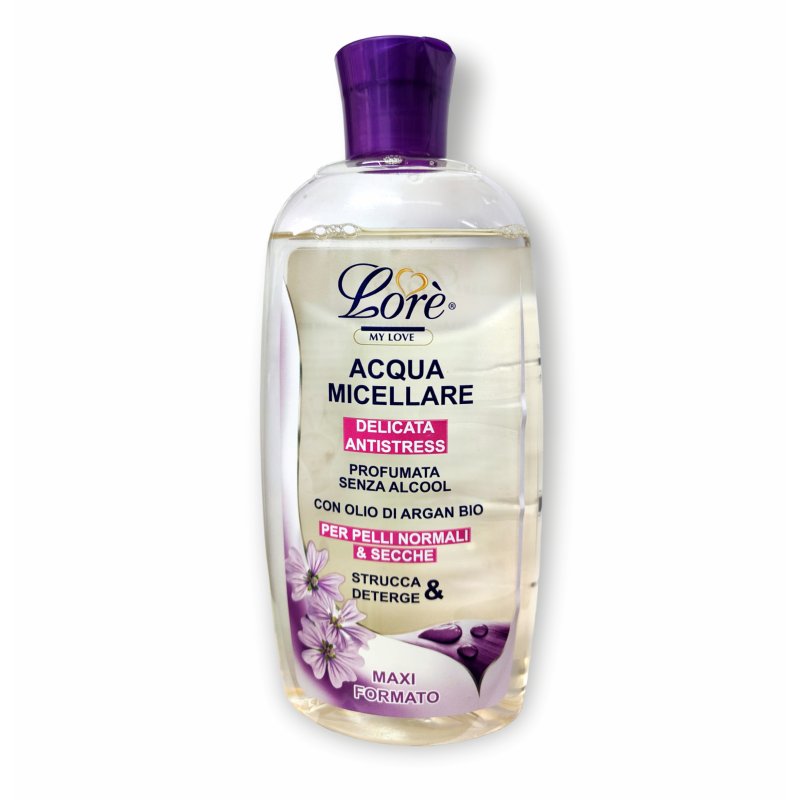 Lore’ Acqua Micellare Delicata Argan 500ml