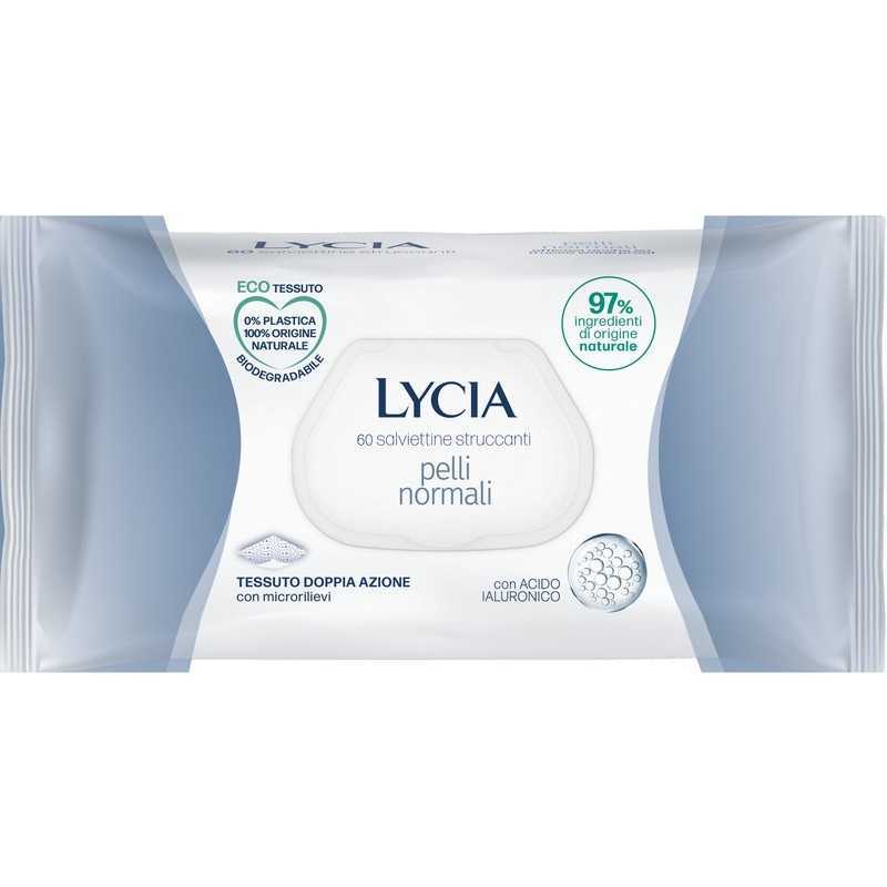 Lycia Salviettine Struccanti x60 pz Pelli Normali