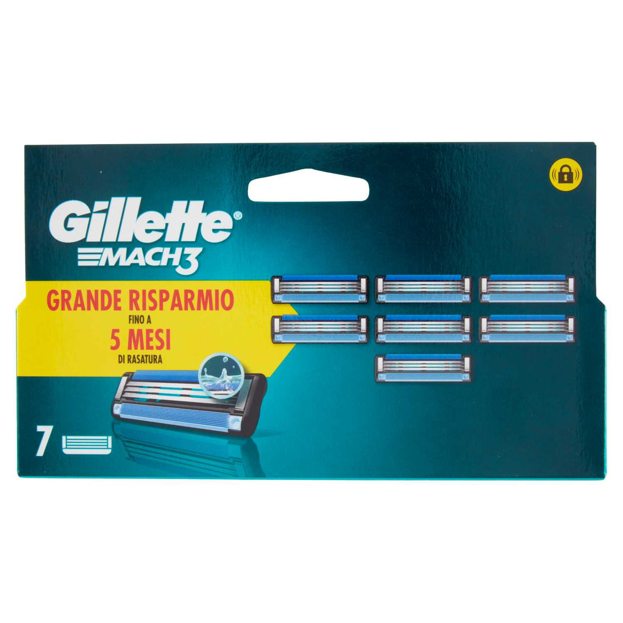 Gillette Mach3 Ricarica x7 Italiana