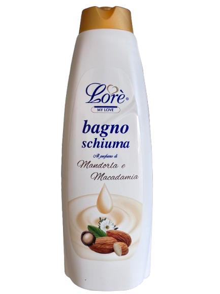 Lorè Bagnoschiuma 700ml Mandorla & Macadamia