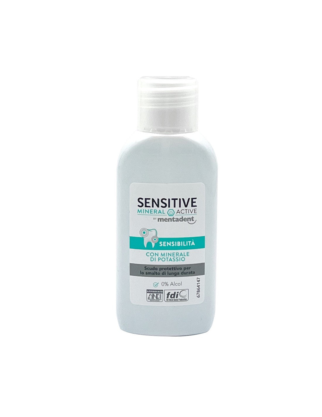 Mentadent Colluttorio Da Viaggio 50ml Sensitive No Alcool