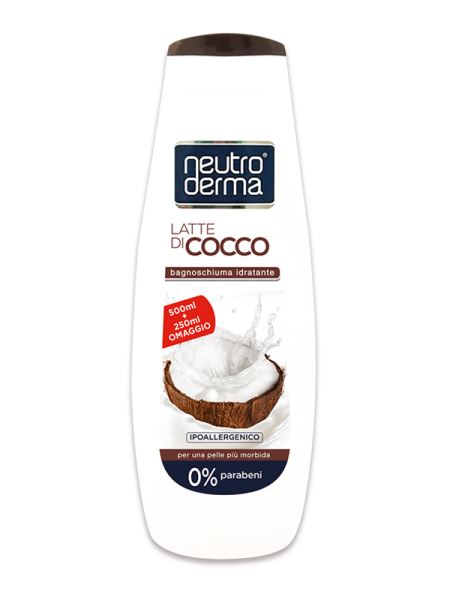 Neutroderma Bagnoschiuma 750ml Cocco