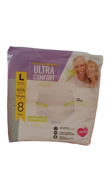Dealo Pannolone Ultra Confort 8pz Mis: L