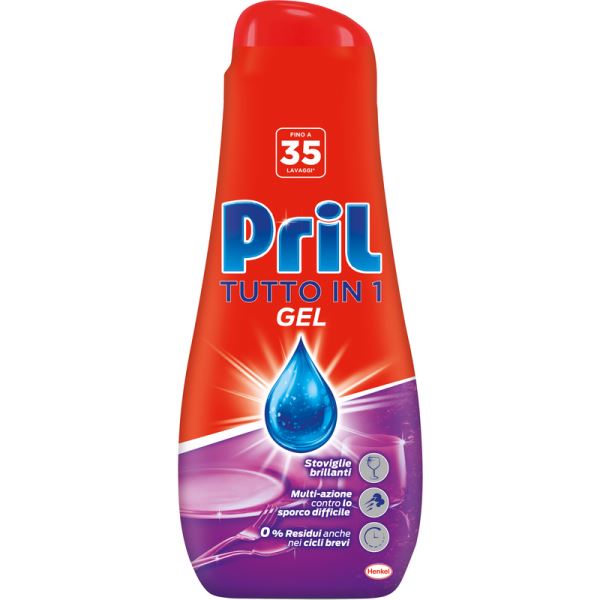 Pril Gel Lavastoviglie Classico 630ml