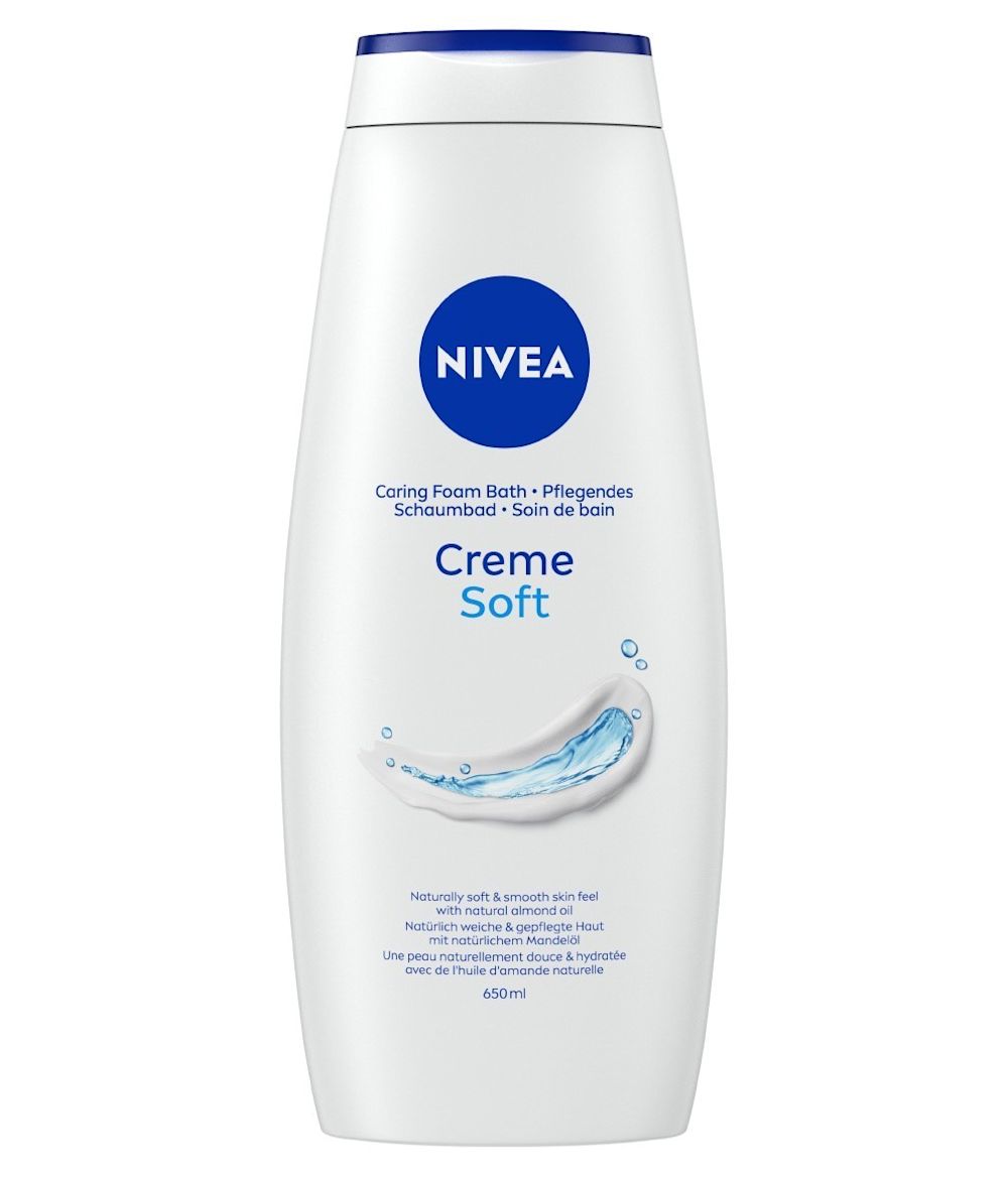 Nivea Bagnoschiuma Creme Soft 650ml Bianco