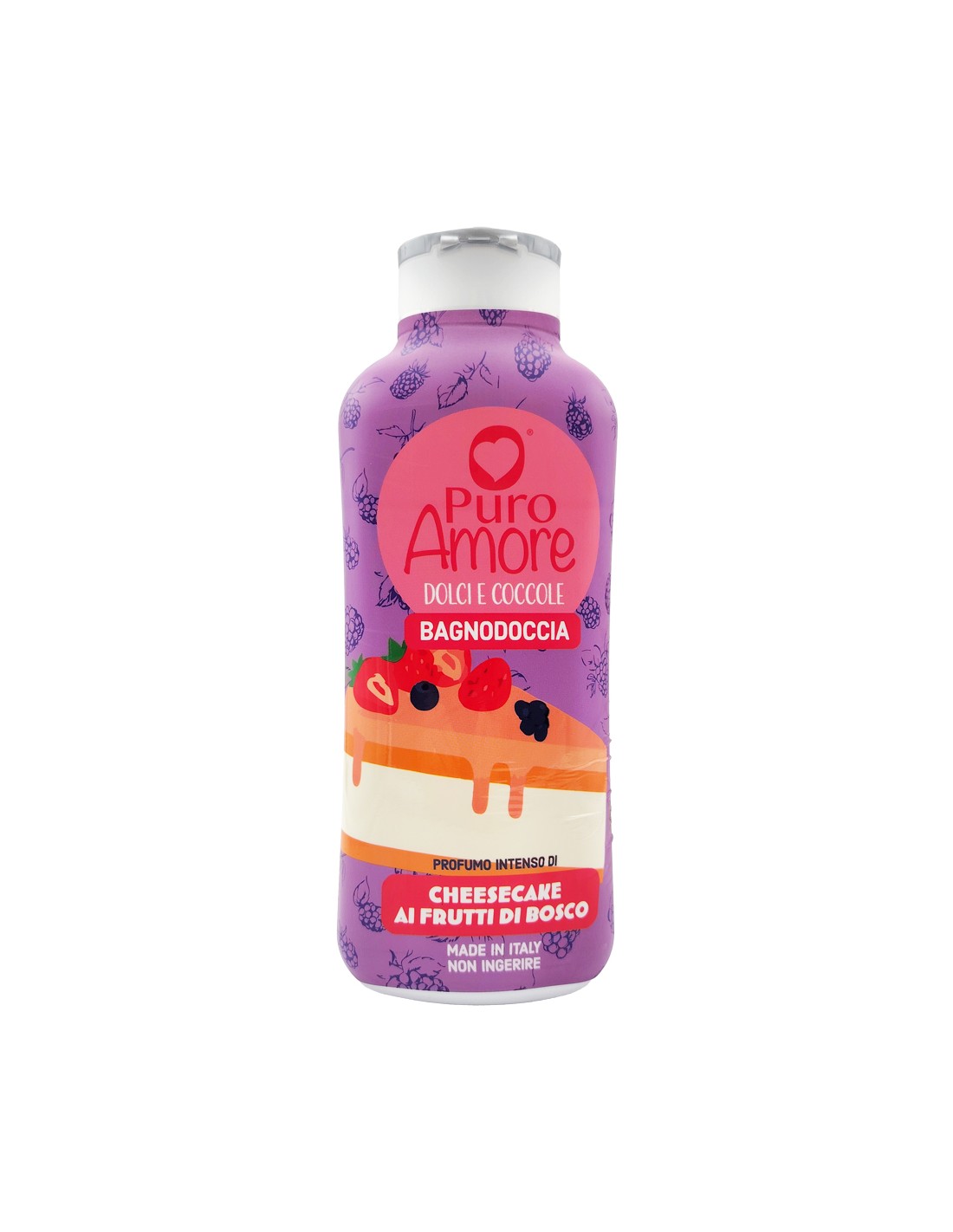 Puro Amore Bagnodoccia 650ml Cheesecake Ai Frutti Di Bosco