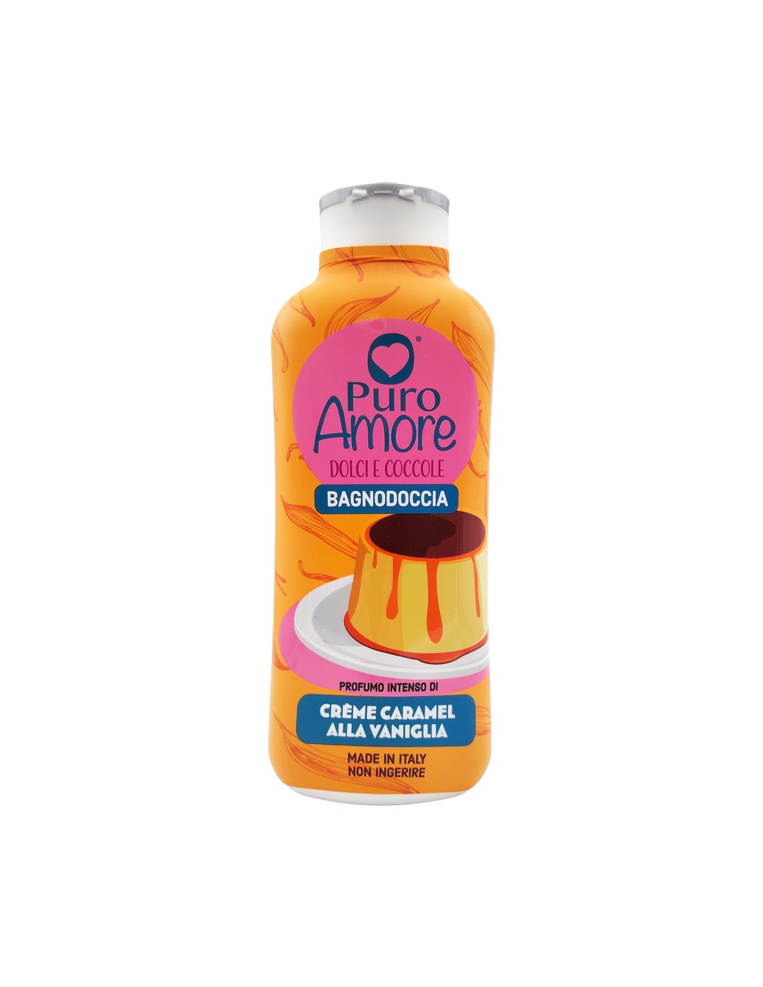Puro Amore Bagnodoccia 650ml Creme Caramel Alla Vaniglia