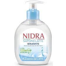 Nidra Sapone Liquido Con Erogatore 300ml Latte