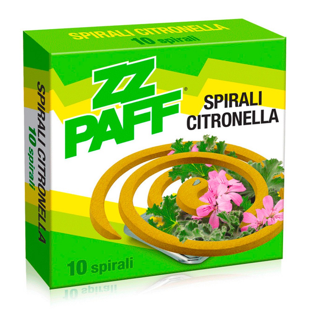 Zz Paff Spirali x10 Citronella