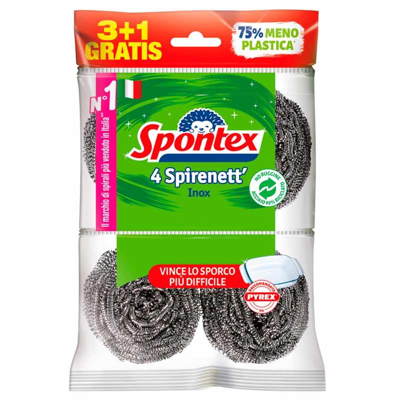 Spontex Spirenett  Acciaio 4pz