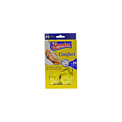 Spontex Guanti Cucina Confort Giallo Mis: M
