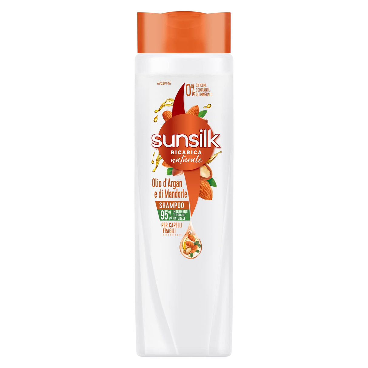 Sunsilk Shampoo 250ml Olio D' Argan & Mandorla