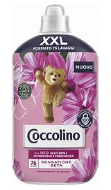 Coccolino Ammorbidente Concentrato Seta 1750ml XXL 76 lavaggi