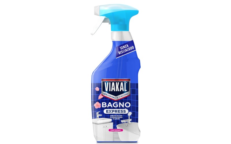 Viakal Spray Vetro Doccia 470ml Fiori Eleganti