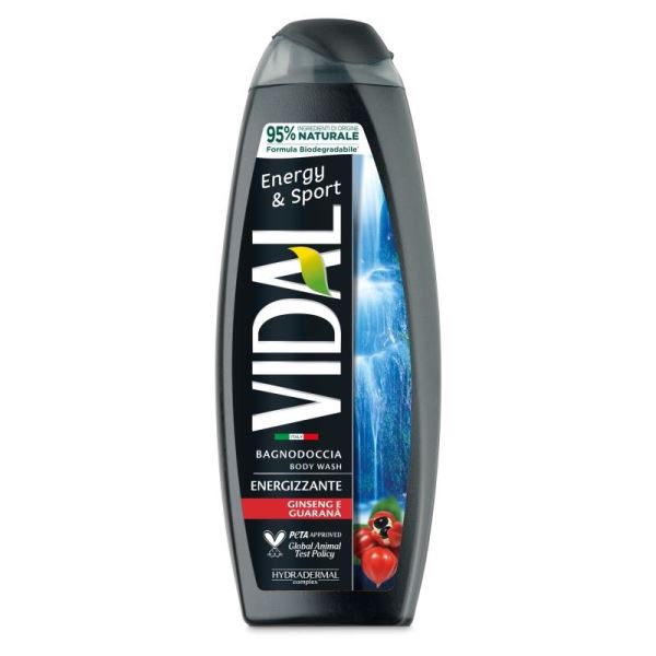 Vidal Bagnoschiuma 500ml Energy & Sport
