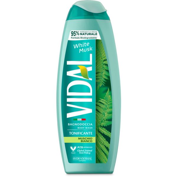 Vidal Bagnoschiuma 500ml Muschio Bianco