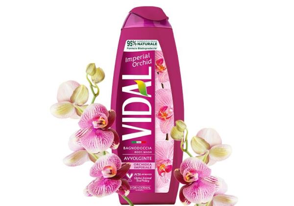 Vidal Bagnoschiuma 500ml Orchidea Imperiale
