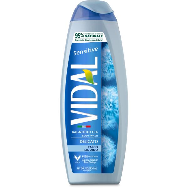 Vidal Bagnoschiuma 500ml Talco