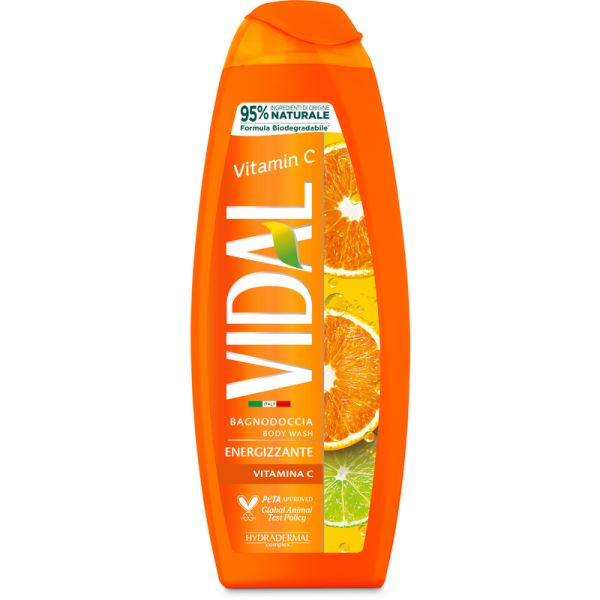 Vidal Bagnoschiuma 500ml Vitamina C