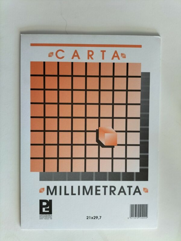 ALBUM MILLIMETRATA 21X29,7 FOGLI 10